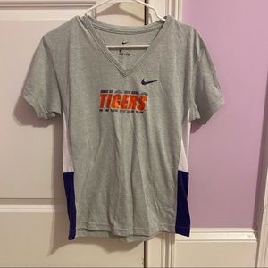 NIKE Clemson Gray DriFit Shirt